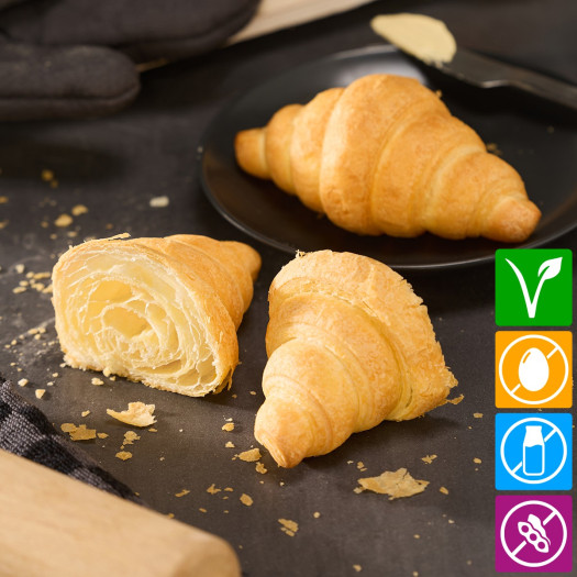 Croissants Lactosevrij Glutenvrij 2 stuks (Afbak)