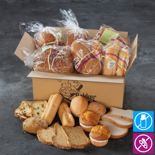 Proefpakket glutenvrij tarwevrij lactosevrij sojavrij