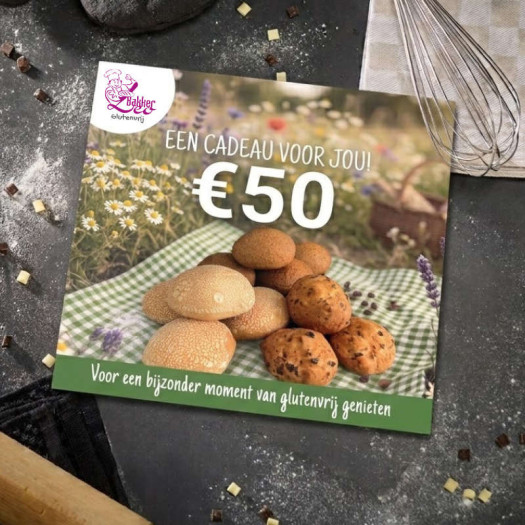 Cadeaubon t.w.v. €50,-